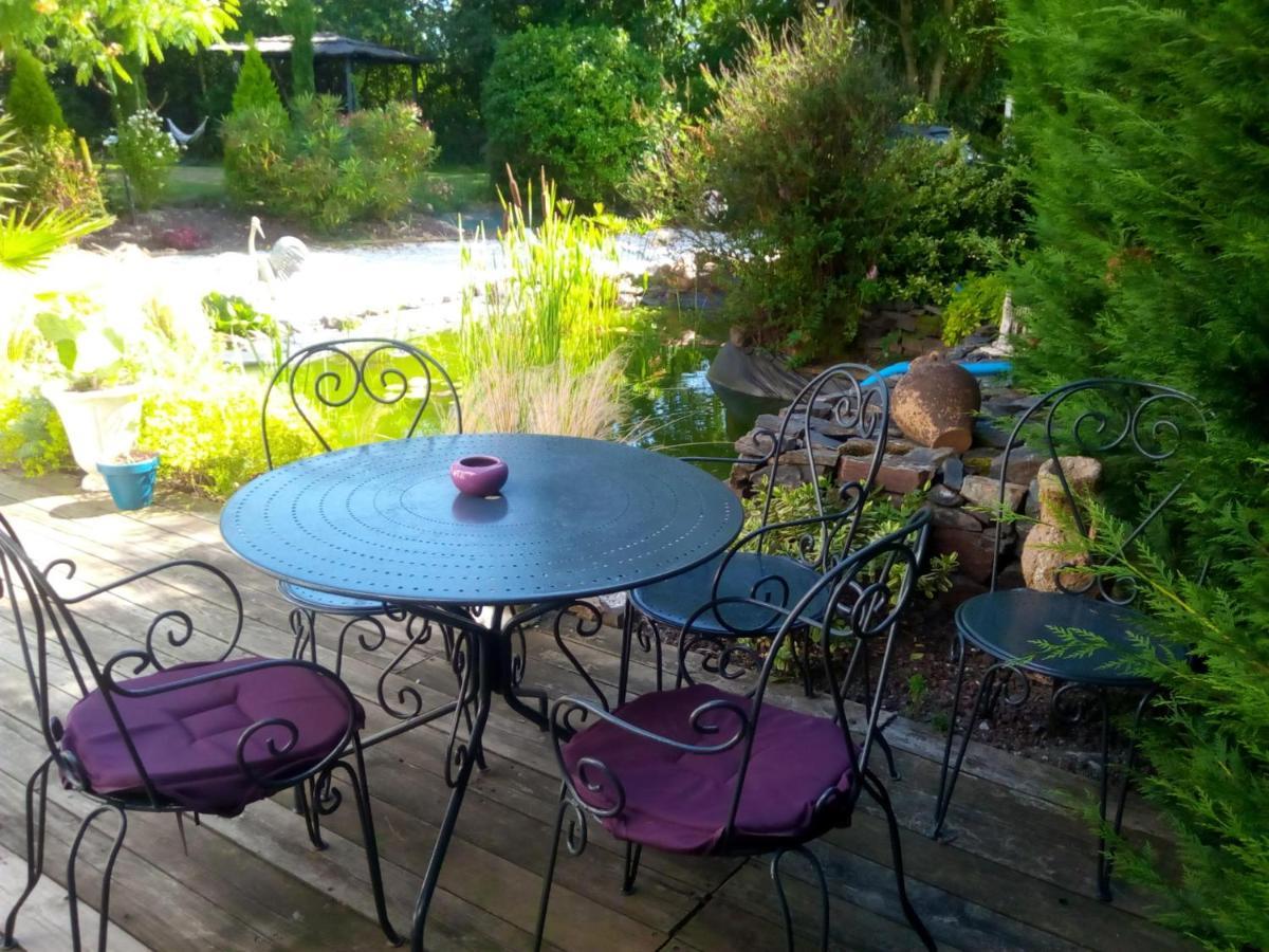 Mas Des Vignes Piscine Chauffee Bed & Breakfast Le Champ-Saint-Pere Exterior photo