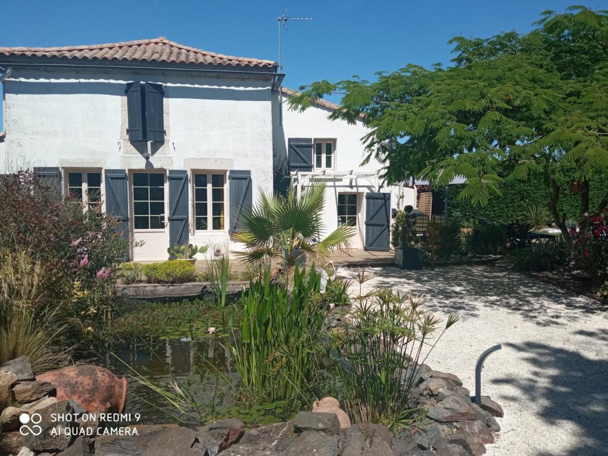 Mas Des Vignes Piscine Chauffee Bed & Breakfast Le Champ-Saint-Pere Exterior photo