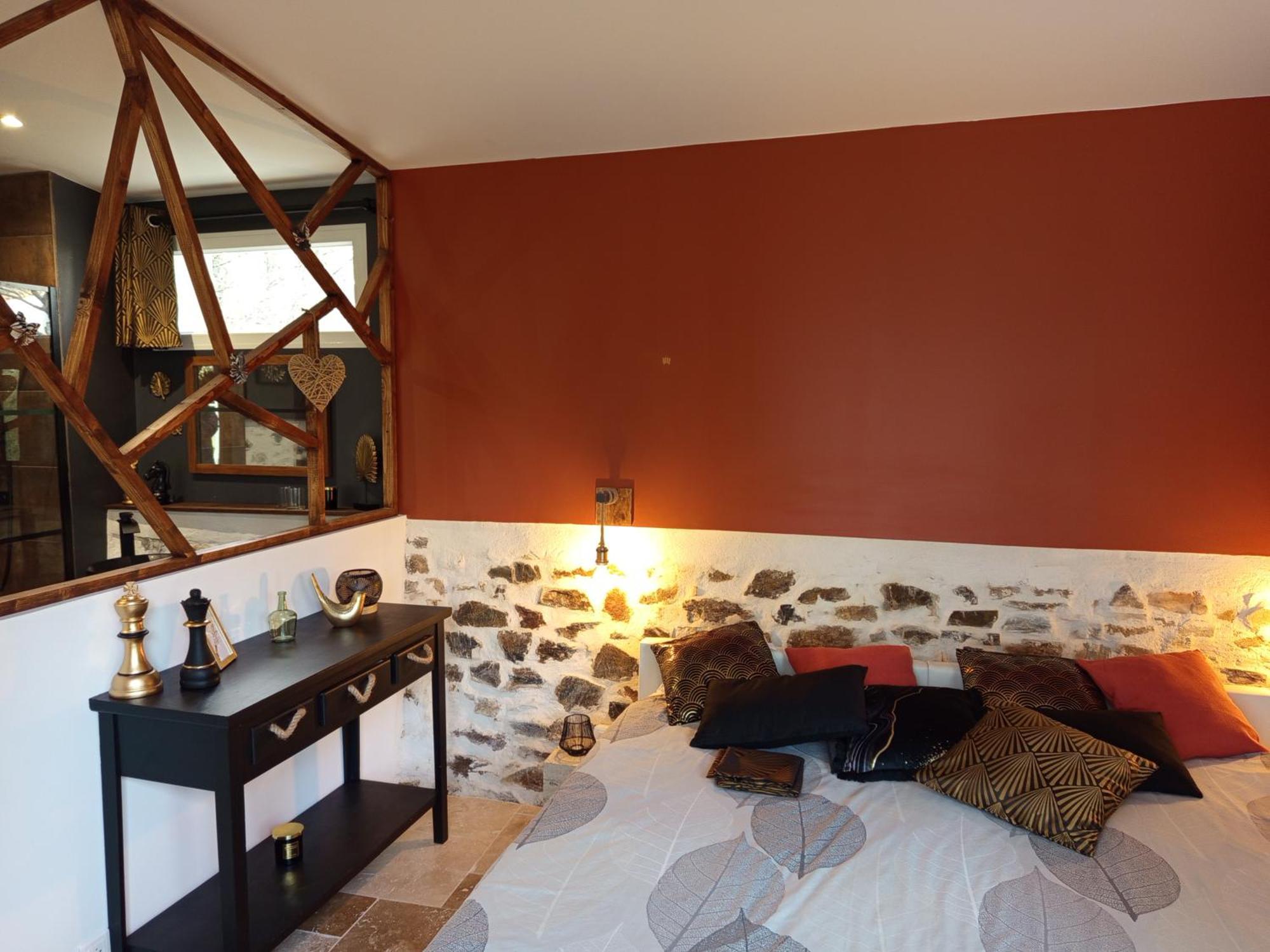 Mas Des Vignes Piscine Chauffee Bed & Breakfast Le Champ-Saint-Pere Exterior photo